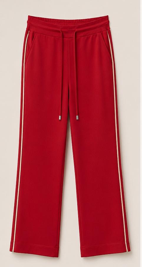 Twill broek met bies- 251019