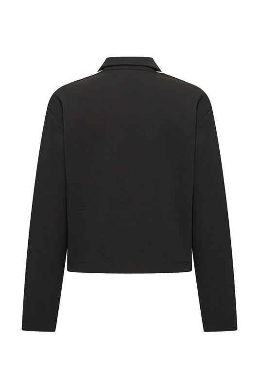 Sweat Jacket Contrast Stripe