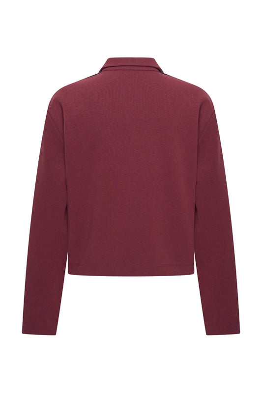 Sweat Jacket Contrast Stripe