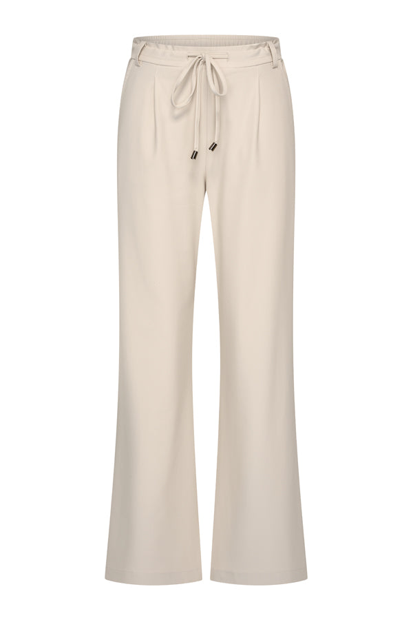 Twill Broek met plooi