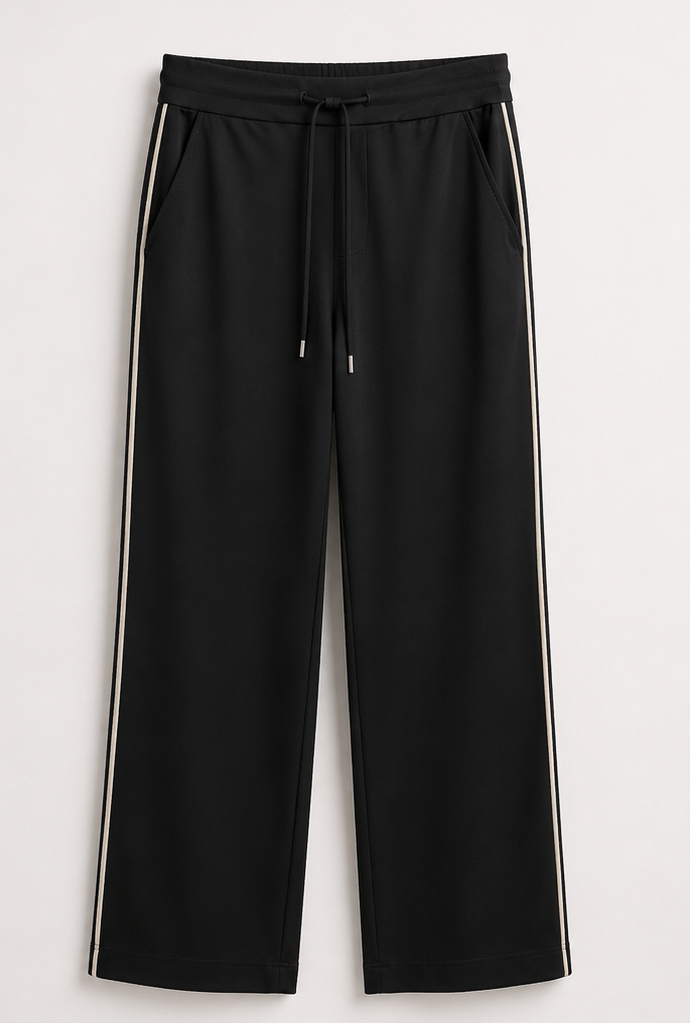 Twill broek met bies- 251019