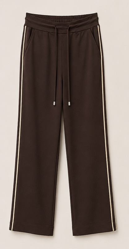 Twill broek met bies- 251019