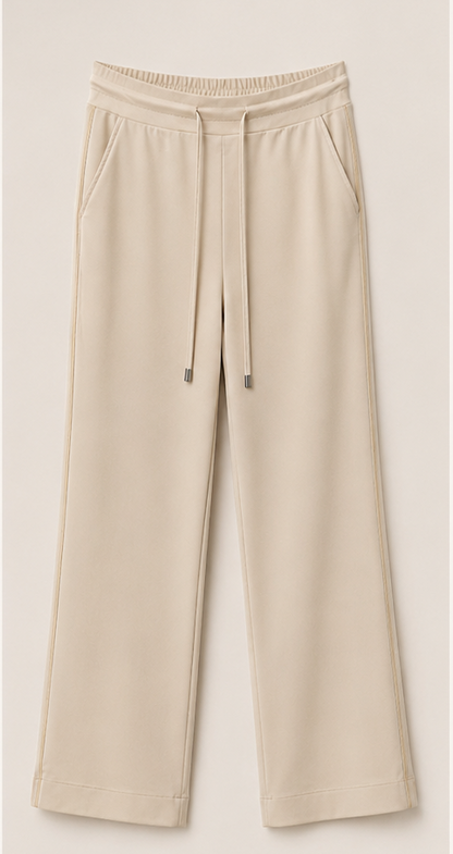 Twill broek met bies- 251019