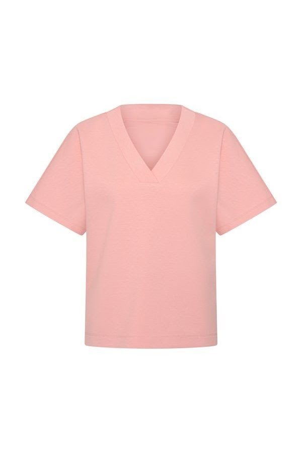 Top Sweat V-Neck Mellow rose 251040
