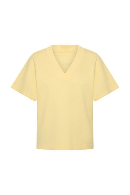 Top Sweat V-Neck Lemon Yellow 251040