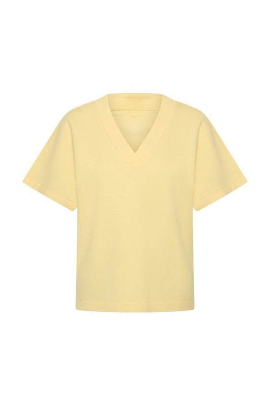 Top Sweat V-Neck Lemon Yellow 251040