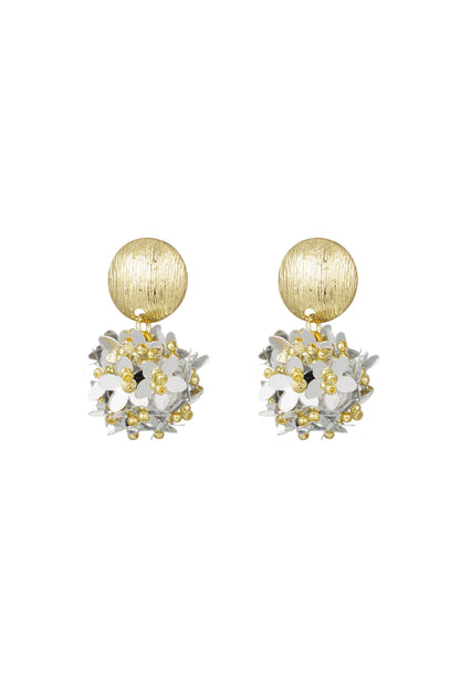 Pop of colour earrings