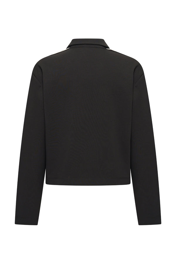 Sweat Jacket Contrast Stripe