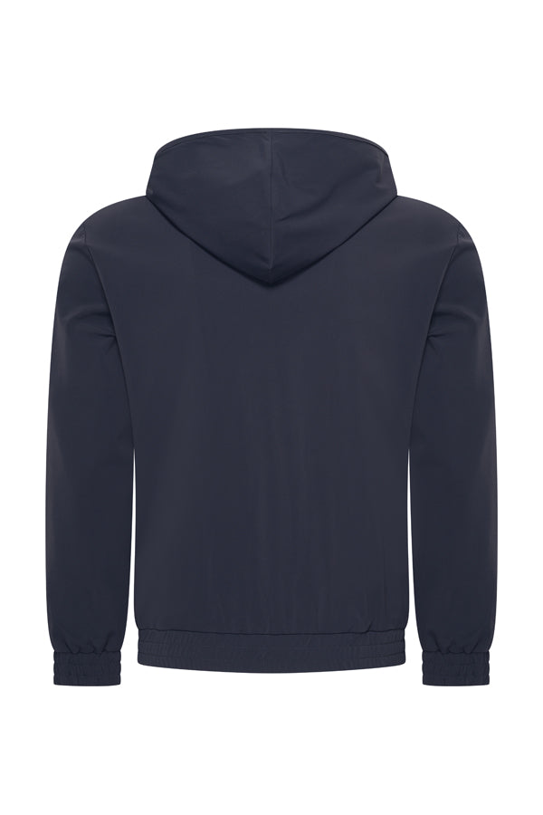 Travel hoodie with zip