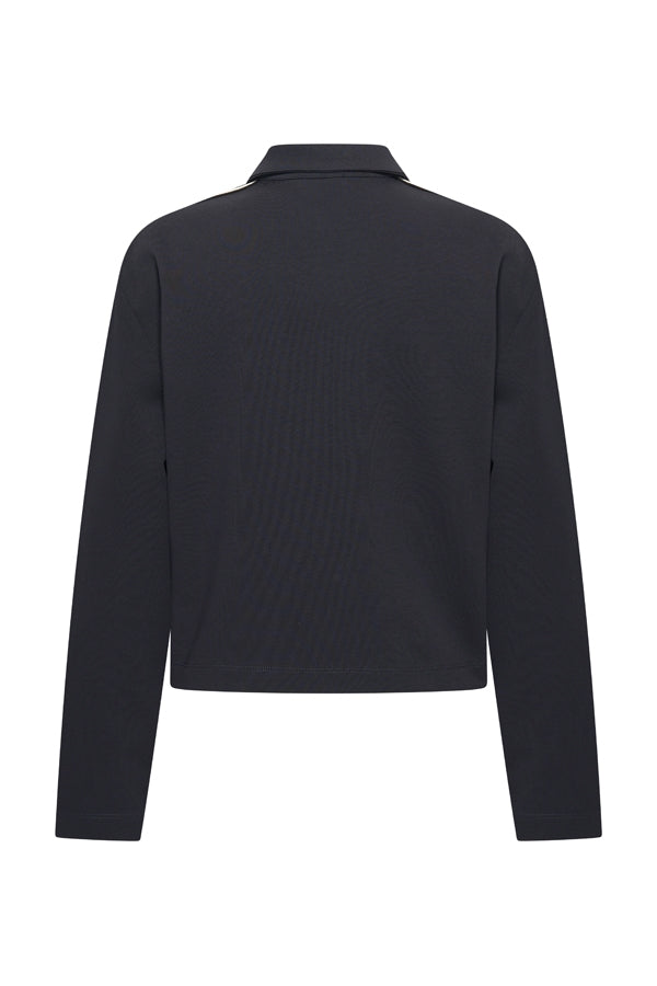 Sweat Jacket Contrast Stripe