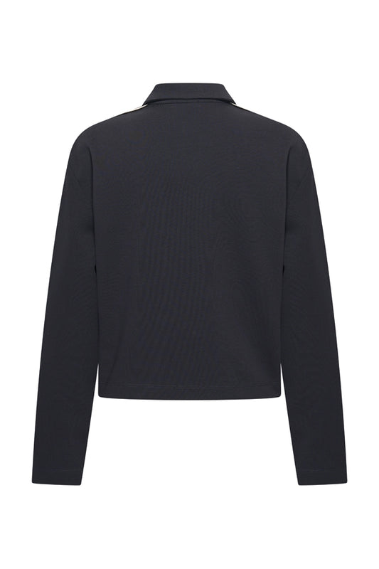 Sweat Jacket Contrast Stripe