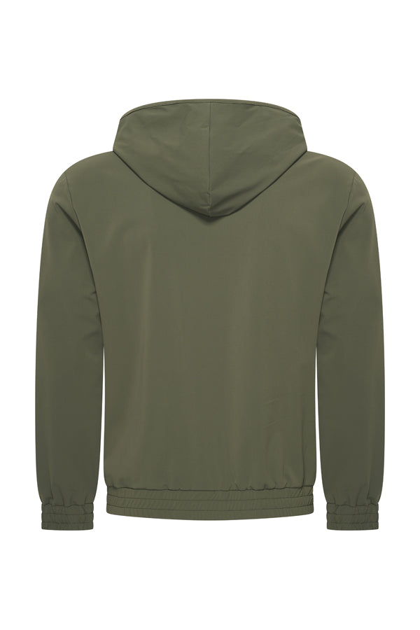 Travel hoodie with zip