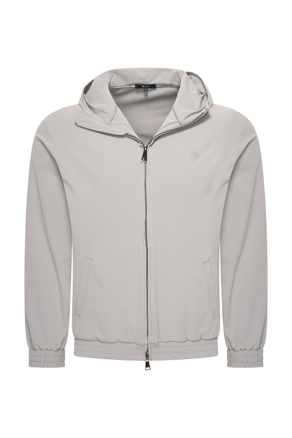 Travel hoodie with zip