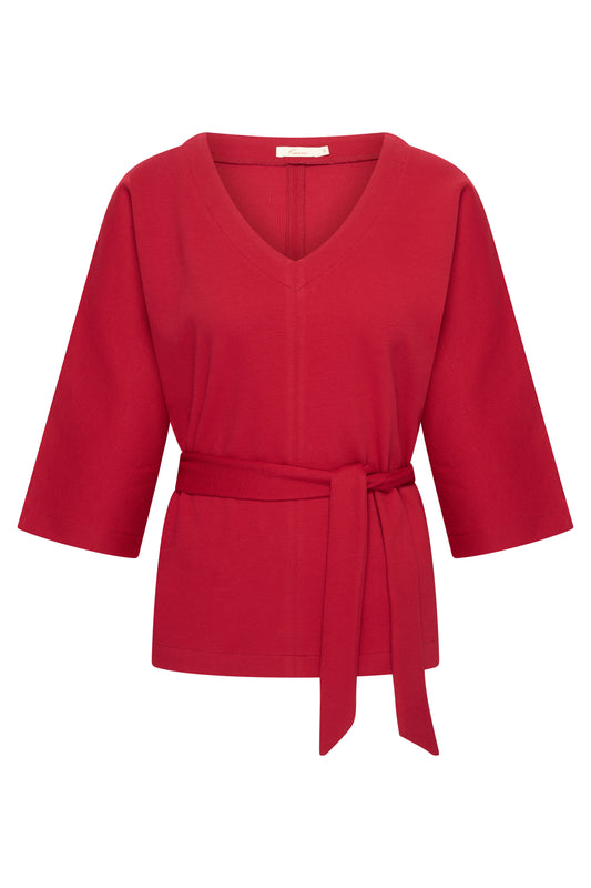 Honey | Top met ceintuur