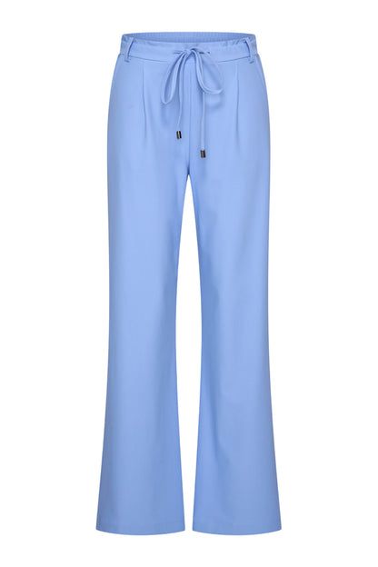 Twill Broek met plooi