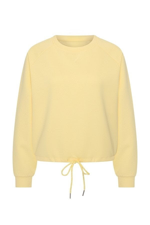 Top Sweat Cord Lemon Yellow 251038